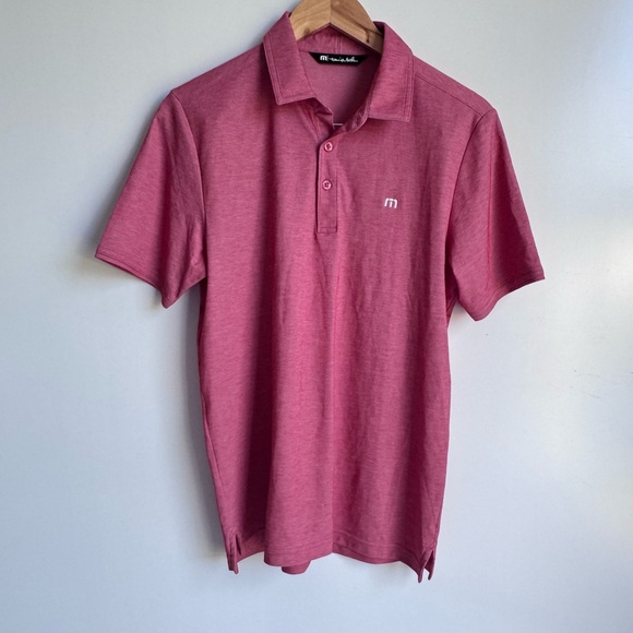 Travis Mathew Men Small Polo Classic Relaxed Fit Collar Golf Button Tennis - Picture 1 of 8